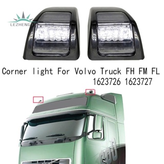 ไฟหรี่ LED ติดมุม สําหรับรถบรรทุก Volvo FH FM FL 2 ชิ้น 1623726 1623727