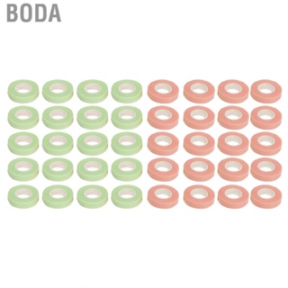 Boda Eyelash Tape Stick Cross Texture Pink Green Lash Self Adhesive Soft Breathable for Beauty Salon