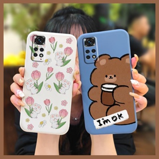 cute Lens package Phone Case For Redmi Note11 4G Global/Note11S 4G soft shell Cartoon protective case Skin-friendly feel