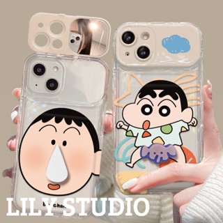 เคสโทรศัพท์มือถือ TPU แบบนิ่ม ลายการ์ตูนชินจัง สําหรับ IPhone 11 14 Pro Max 13 Pro Max 12 IPhone X XS XR XS Max IPhone 7 8 Plus