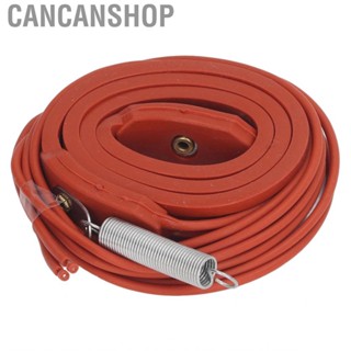 Cancanshop Heating Cable Double Layer Insulation 15x430mm  Freezing 28W AC220V Silicone Heater Strip for Air Conditioning Compressor