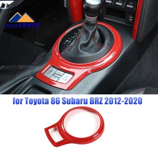 สติกเกอร์ติดกรอบเกียร์รถยนต์ 1 ชิ้น สําหรับ Toyota 86 Subaru BRZ 2012-2020