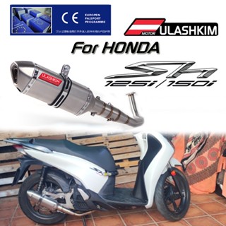 พร้อมส่ง ท่อไอเสียรถจักรยานยนต์ แบบเต็มรูปแบบ อุปกรณ์เสริม สําหรับ HONDA SH150 SH 125 SH125 150I