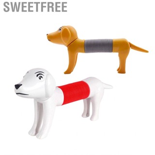 Sweetfree Sensory Stretch Dog Tubes  Anxiety Relief Stretchy Expandable Shape Changing Pop Spring for ADHD