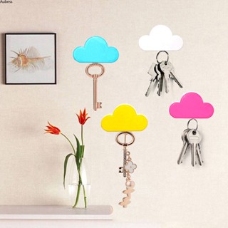 Aubess Aubess ที่วาง Aubess รูปทรงบ้านอย่างปลอดภัย แม่เหล็ก ที่เก็บกุญแจ Cloud Key Holder Wall Creative