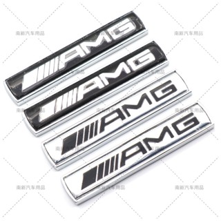 โลโก้ AMG Fender Label E-Class C-Class S-Class A-Class CLA ดัดแปลง สําหรับติดด้านข้างรถยนต์ w177 w204 w212 w221 w176 C63