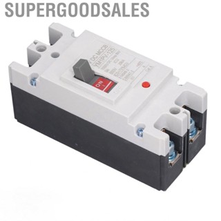 Supergoodsales MCCB Isolator Circuit Breaker Switch  2P Solar  Protection Molded Case for Farm