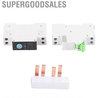 Supergoodsales Home  Breaker WiFi Circuit 1P+N 25A 230VAC Flame Retardant 6KA Breaking 3 Timing Modes for Electrical Appliance