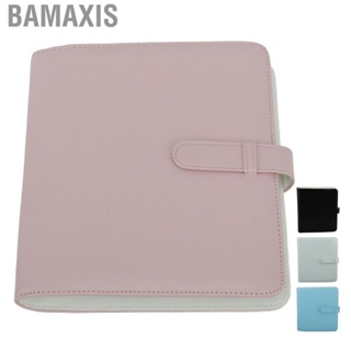Bamaxis 3 Inch 256 Pockets Photo Album PU Leather Picture Case Storage Collection Book for