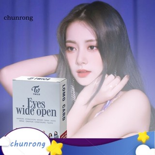 Chunrong ชุดการ์ดรูปภาพโลโม่ พกพาง่าย สําหรับแฟนไอดอล 30 ชิ้น ต่อชุด