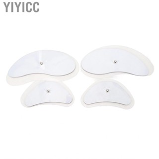 Yiyicc TENS Electrode Pads Low Impedance  Self Adhesive Safe Large Small Size Soft Reusable for Salon Facial