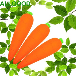 Allgoods ของเล่นบีบแครอท ผัก ส้ม อีสเตอร์ แบบนิ่ม มีกาวในตัว