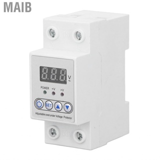 Maib Over Under Voltage Protective Device IP20 Protection Level Adjustable Protector 230V for Household Appliances