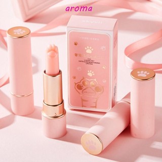 Aroma ลิปสติก ลิปกลอส ลิปบาล์ม เปลี่ยนสีตามอุณหภูมิ ป้องกันรอยแตก ให้ความชุ่มชื้น ติดทนนาน สําหรับผู้หญิง