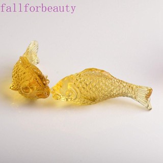 Fallforbeauty ตุ๊กตาปลาซิตริน ปลาทอง คริสตัล ขนาดเล็ก สําหรับตกแต่งบ้าน