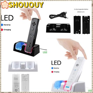 Shououy รีโมตคอนโทรล USB 4 in 1 สําหรับ Wii