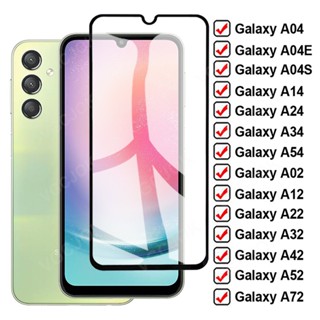 ฟิล์มกระจกนิรภัยกันรอยหน้าจอ 11d สําหรับ Samsung Galaxy A04 A14 A24 A34 A54 A02 A12 A22 A32 A42 A52 A72 9JP6