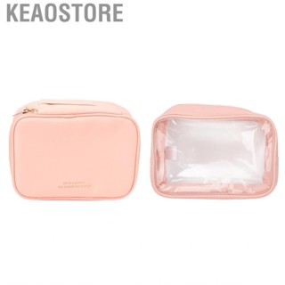 Keaostore 2pcs Cosmetic Bag Makeup Storage Most   Design Easy To