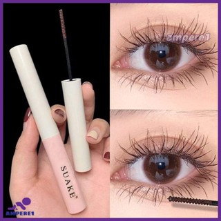 Suake Natural Waterproof Longlasting Eye Mascara Anti Perspiration Eyelashes Curling Mascara Waterproof -AME1