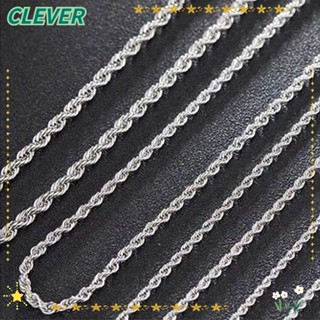 สร้อยคอไทเทเนียม แบบเกลียว ลายดอกไม้ DIY