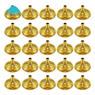 ฐานธงตั้งโต๊ะ ขนาดเล็ก สีทอง สําหรับตกแต่งร้านอาหาร บาร์ 25 ชิ้น