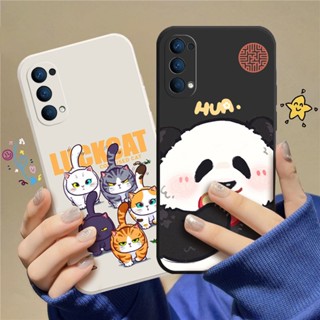 เคสโทรศัพท์มือถือแบบนิ่ม TPU ลายการ์ตูนแมว C_A8 สําหรับ OPPO A54 5G OPPO A74 5G OPPO A93 5G