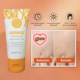 CYREAL Orange Body Cleanser ครีมบำรุงผิวหน้า Exfoliating Face Whitening Scrub Exfoliator Gel