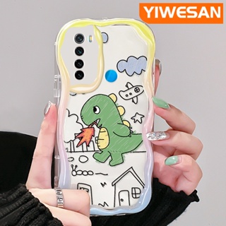 เคสโทรศัพท์มือถือ ซิลิโคนใส กันกระแทก ลายการ์ตูนมังกรน่ารัก สีสันสดใส สําหรับ Xiaomi Redmi Note 8 Note 8T Note 9