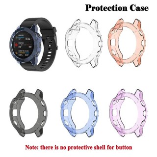 เคสป้องกัน TPU แบบนิ่ม สําหรับ Garmin Fenix 5X Smart Watch กรอบป้องกัน กันชน