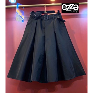 ♥ เช็คสินค้าก่อนสั่ง PRADA NYLON CIRCLE SKIRT กระโปรงยาวผ้าไนล่อน อัดพลีท ผ้าสวยมาก พราด้า ปราด้า