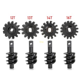 Btsg เฟืองเพลาเหล็ก 12T 13T 14T 16T สําหรับรถไต่หินบังคับ 1 24 Axial SCX24