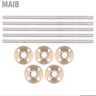 Maib Trapezoidal  Screw Brass Nut 3D Printer T8x8 Low Noise 5 Set High Tensile Strength for Stepper  Guide Rail