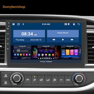 [Domybestshop.th] เครื่องเล่นมัลติมีเดีย วิทยุ บลูทูธไร้สาย 10 นิ้ว รองรับกล้องถอยหลัง GPS นําทาง บันทึกเสียง สําหรับรถยนต์