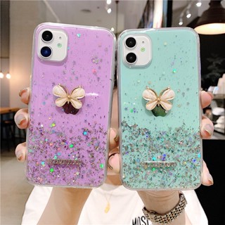 เคสโทรศัพท์มือถือ TPU ปิดด้านหลัง ลายการ์ตูนผีเสื้อ แฟชั่น สําหรับ Samsung S8 S9 Plus S10 S20 S21 S23 Ultra Note 8 9 10 20