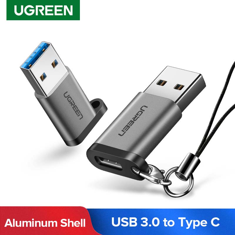 UGREEN อะแดปเตอร์ Usb C Usb3.0 Male to Type C Female Type-C Adapter สําหรับแล็ปท็อป Samsung Usb Adapter