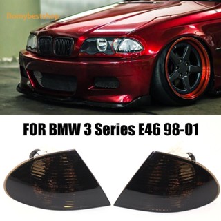 [Domybestshop.th] ไฟเลี้ยวติดมุมรถยนต์ ไม่มีหลอดไฟ อุปกรณ์เสริม สําหรับ BMW E46 Sedan 1998-2001 1 คู่