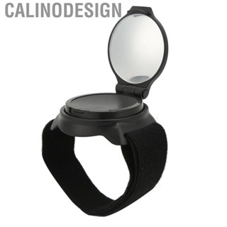 Calinodesign Arm Strap Bike Mirror Durable ABS  Lightweight  Portable  Mirror Convex Design for  Outdoor Motorcycles