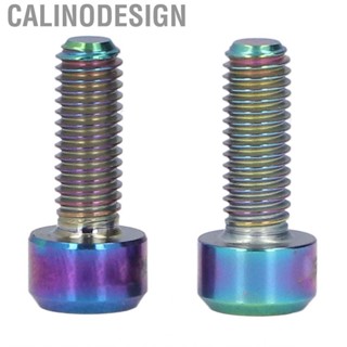 Calinodesign 2Pcs M5x14mm Bike Bottle Cage Screws Water For Mountain