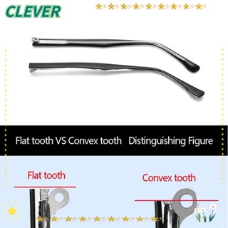 Clever ปลอกแขนโลหะ กันลื่น สําหรับซ่อมแซมแว่นตา 1 คู่