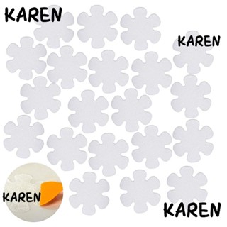 Karen สติกเกอร์ติดอ่างอาบน้ํา กันลื่น พร้อมที่ขูด สําหรับห้องน้ํา