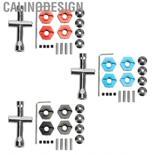 Calinodesign Wheel Hex Hub  Hex Wheel Adapter Aluminum Alloy for 1/10 RC Car