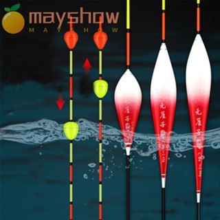 Mayshow ทุ่นลอยน้ําทุ่นตกปลา หางยาว ทนทาน ลูกปัดดึงดูดสายตา