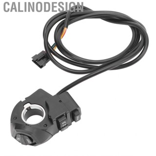 Calinodesign Dial Speed Control Knob 146cm/57.5in Cable 3 in 1 Switch Regulation Electric Throttle for 23mm/0.9in Handlebars