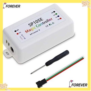 Forever ตัวควบคุมแถบไฟ LED บลูทูธ WIFI DC5-24V SP105E SP107E SP108E สําหรับแถบไฟ LED WS2812B WS2811