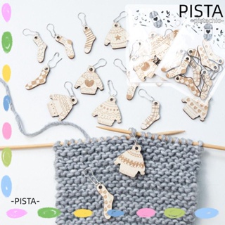 Pista เข็มถักโครเชต์ แบบไม้ DIY