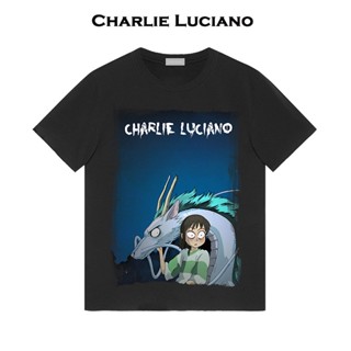 【พร้อมส่ง】เสื้อยืดแขนสั้น พิมพ์ลาย Charlie Luciano Chihiro สําหรับทุกเพศ