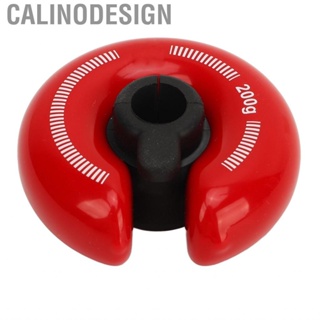 Calinodesign Golf Swing Weight Ring  Red Weighted Zinc Alloy PVC for Practice