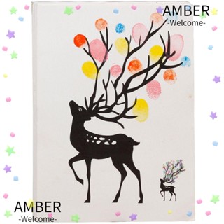 Amber ของเล่นวาดภาพระบายสีนิ้วมือ DIY สําหรับเด็ก