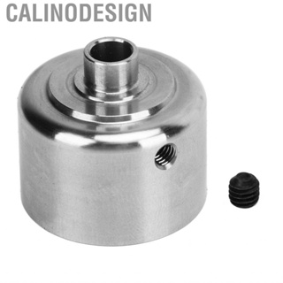 Calinodesign (01)RC Car Differential Case Stainless Steel Silver Center Housi HG