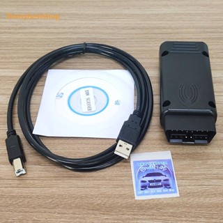 [Domybestshop.th] เครื่องอ่านโค้ดรถยนต์ OBD2 1.4.0 USB ปลดล็อกอัตโนมัติ V1.4.0 สําหรับ BMW 3 Series E38 E39 E46 E53 E83 E85